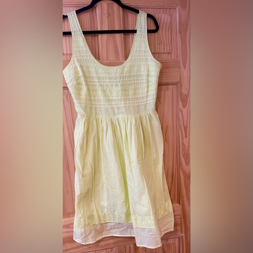 Medium Bright Yellow Old Navy Dress